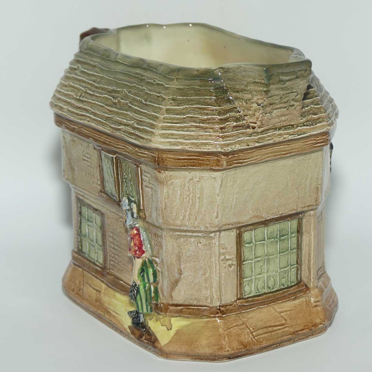 Royal Doulton Dickens G Low Relief Old Curiosity Shop jug | Nell, her grandfather and the Marchioness D5584