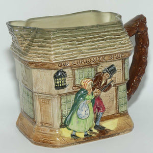 Royal Doulton Dickens G Low Relief Old Curiosity Shop jug | Nell, her grandfather and the Marchioness D5584