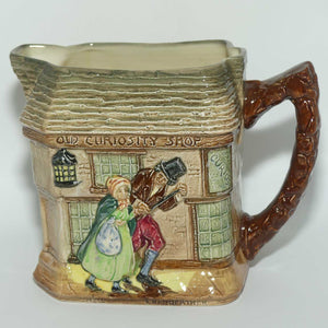 Royal Doulton Dickens G Low Relief Old Curiosity Shop jug | Nell, her grandfather and the Marchioness D5584