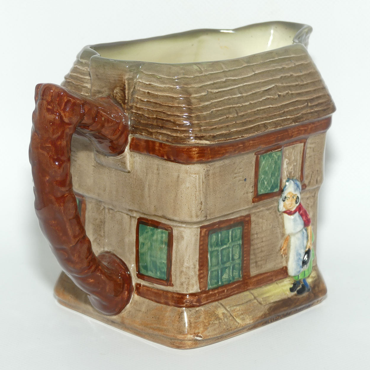 Royal Doulton Dickens G Low Relief Old Curiosity Shop jug | Nell, her grandfather and the Marchioness D5584 | #3