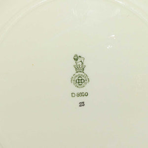 Royal Doulton Floral Patterns V plate | Square D5660