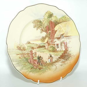 Royal Doulton Rustic England large plate D5694 | 26.5cm diam