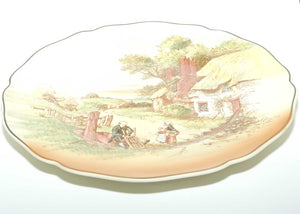 Royal Doulton Rustic England large plate D5694 | 26.5cm diam