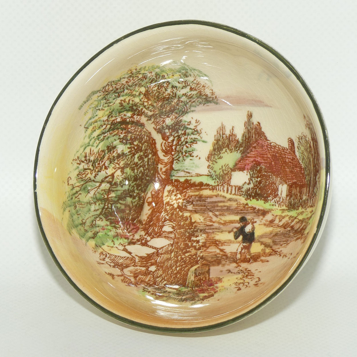 Royal Doulton Rustic England small footed bowl D5694