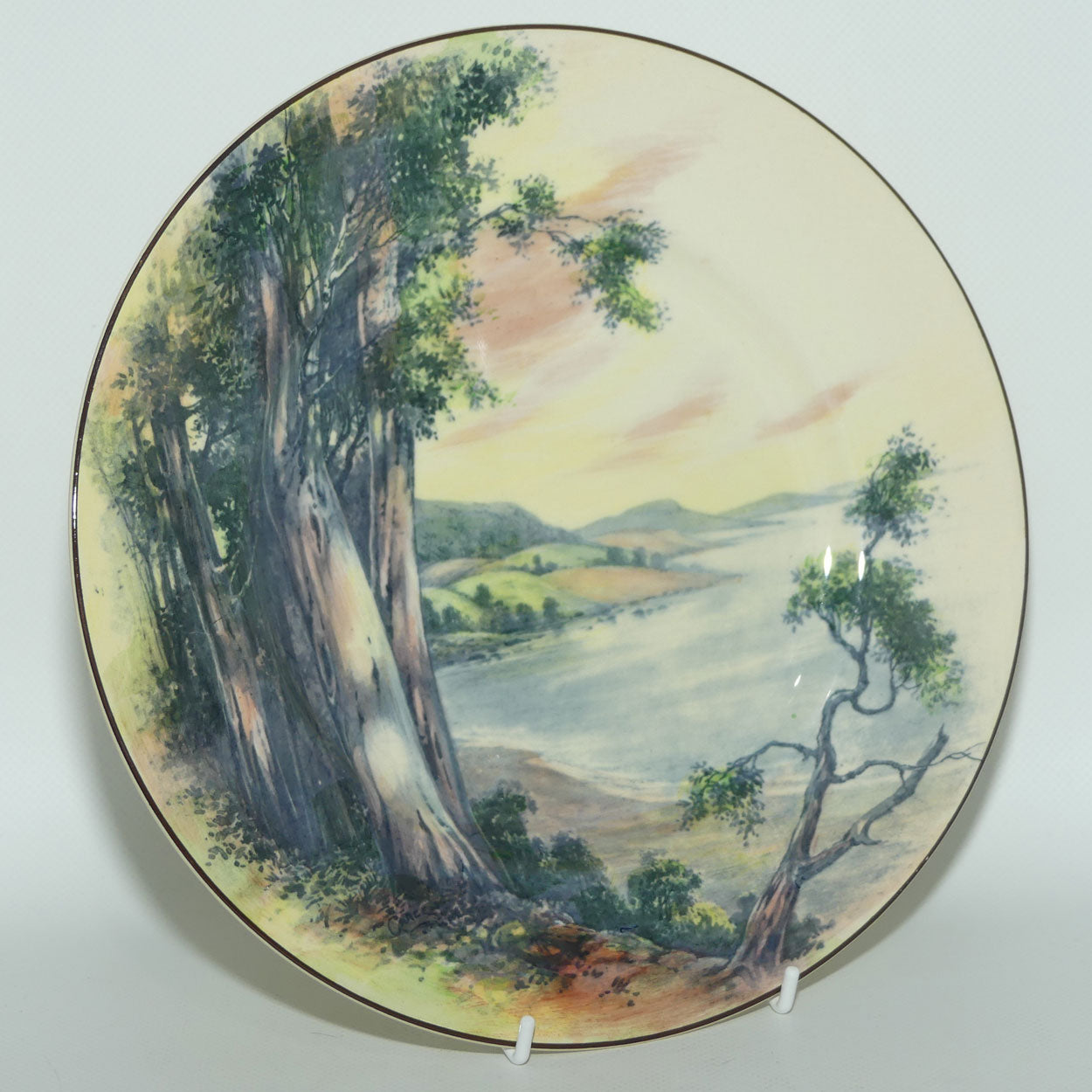 Royal Doulton Australian series | Scene at Lorne plate D5811
