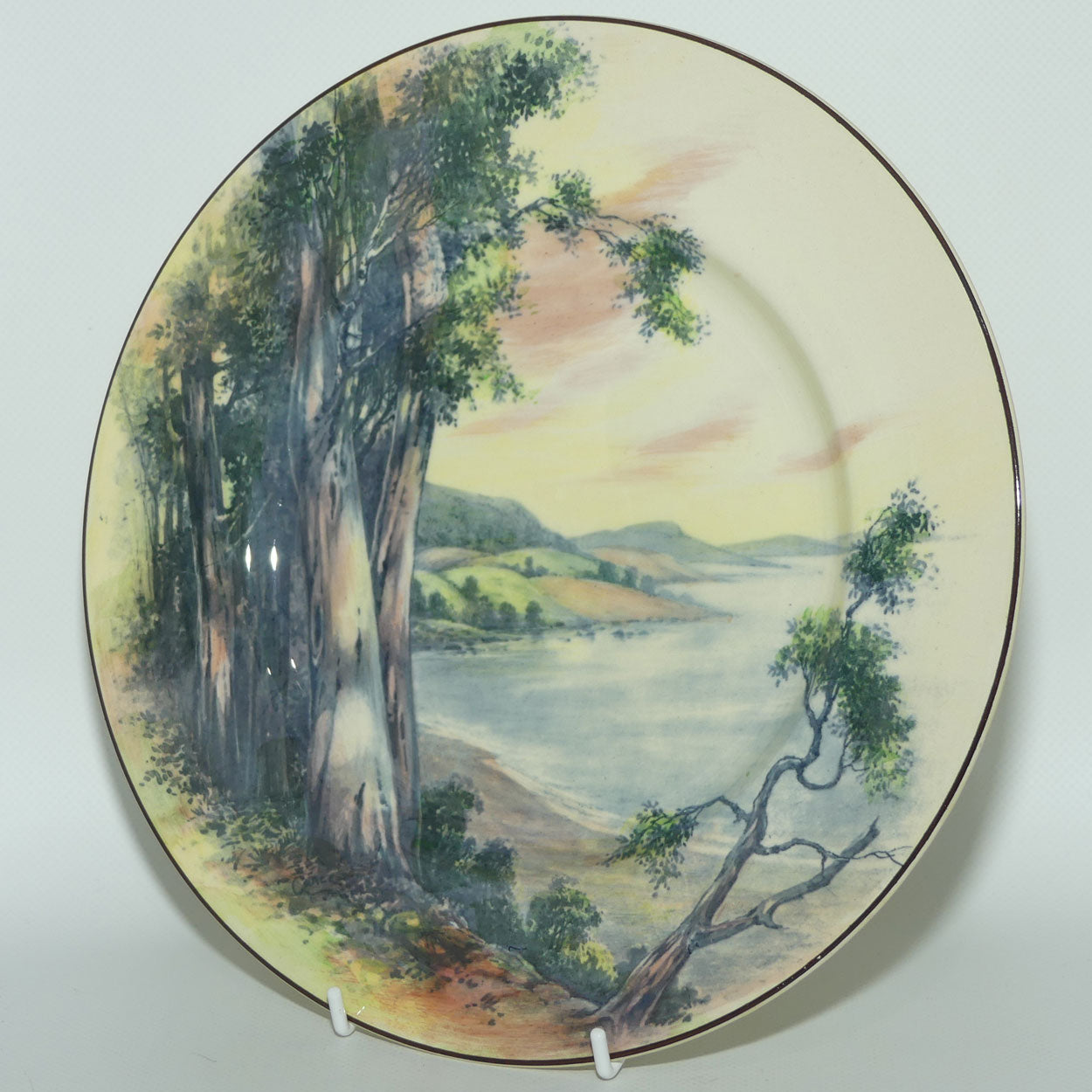 Royal Doulton Australian series | Scene at Lorne plate D5811