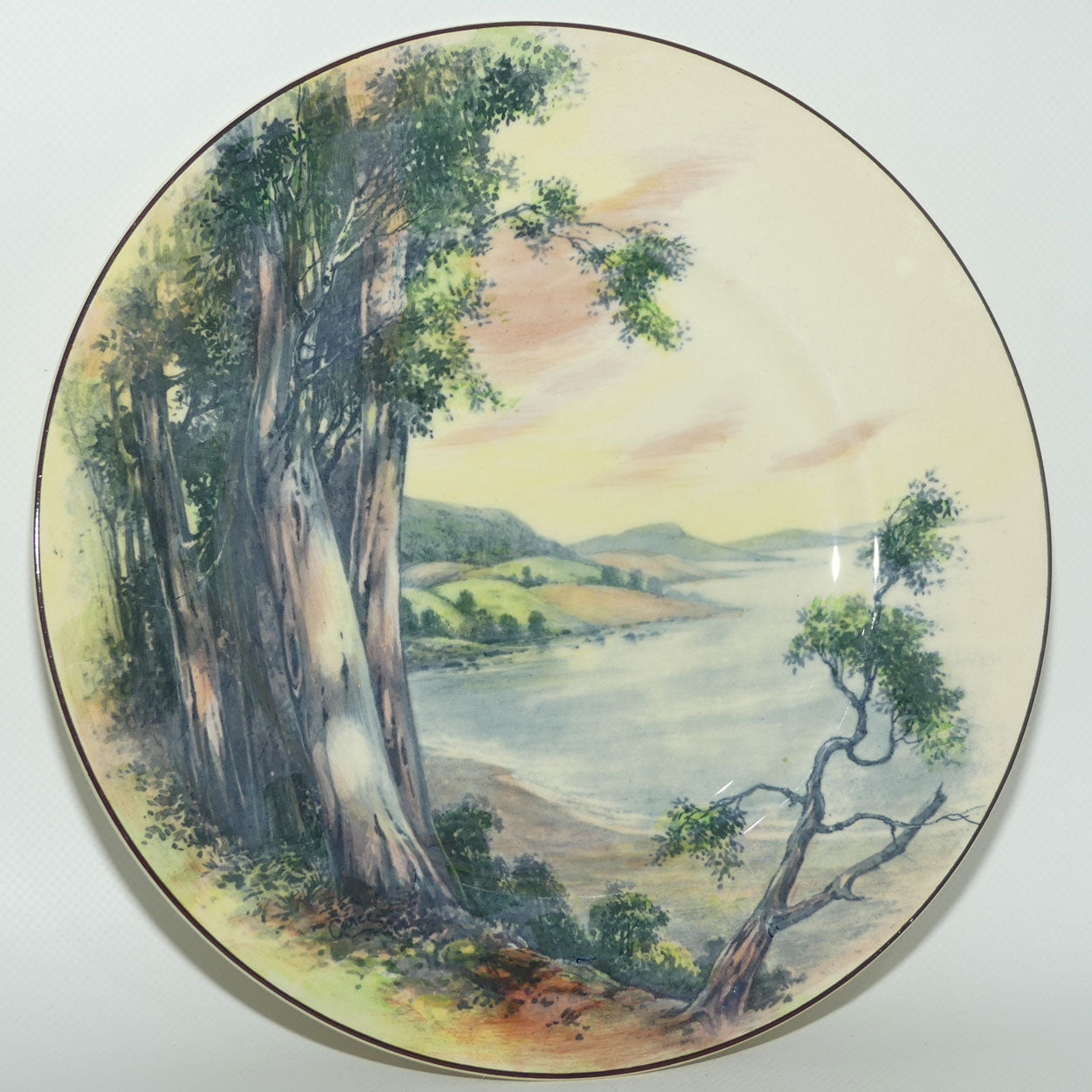 Royal Doulton Australian series | Scene at Lorne plate D5811