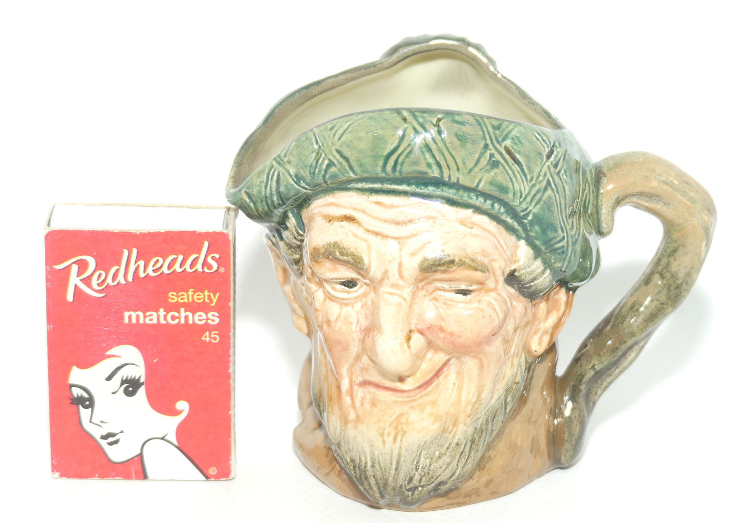 D5824 Royal Doulton small character jug Auld Mac | Owd Mac backstamp