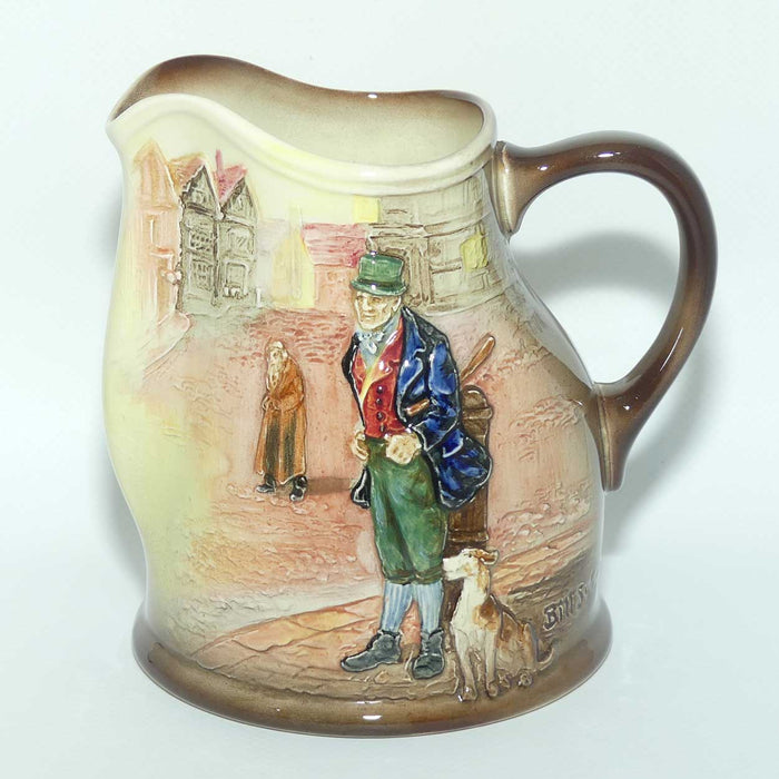 Royal Doulton Dickens E Low Relief Bill Sykes jug D5833 | scarce