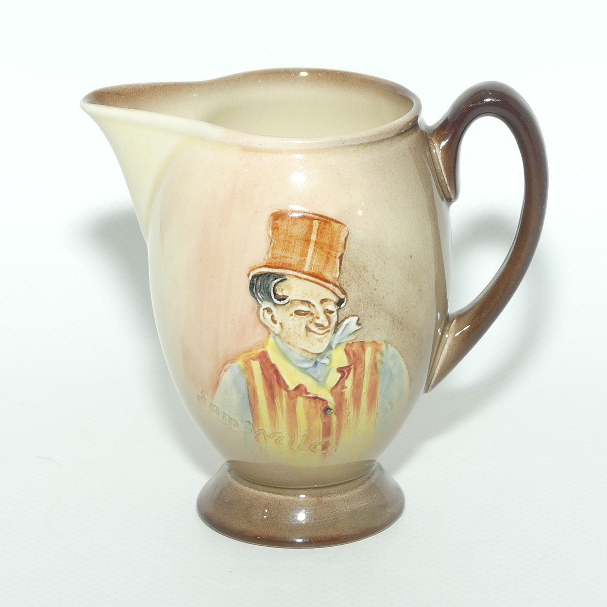 Royal Doulton Dickens Sam Weller low relief milk jug D5833