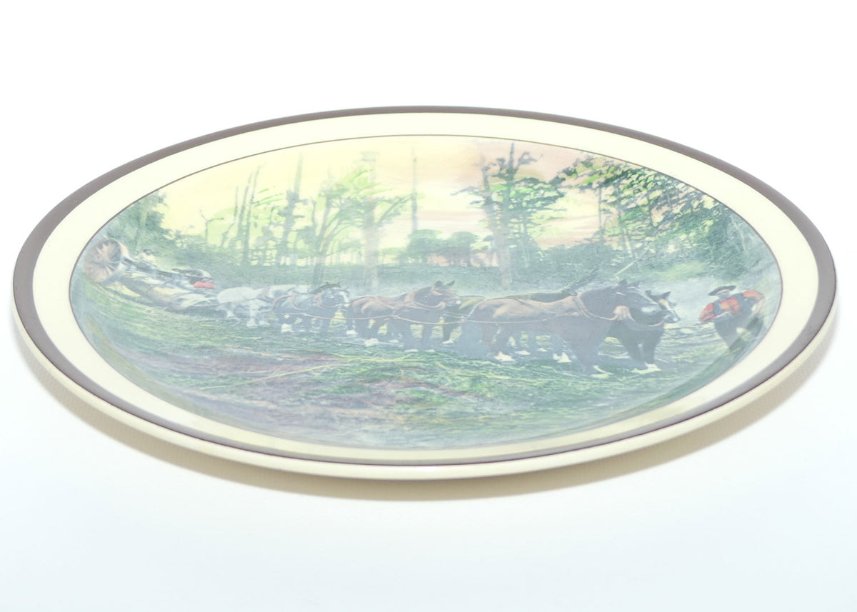 Royal Doulton Australian Scenes | Logging and Farming in NSW | Log Hauling in the South West D5928 | #2
