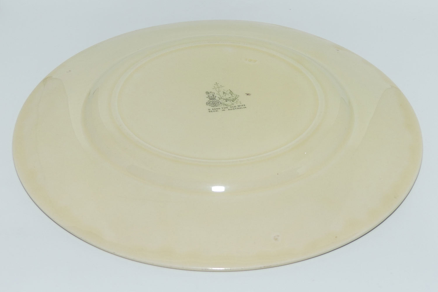 Royal Doulton seriesware plate | The Old Wife D5966 | Fish J | Australian 