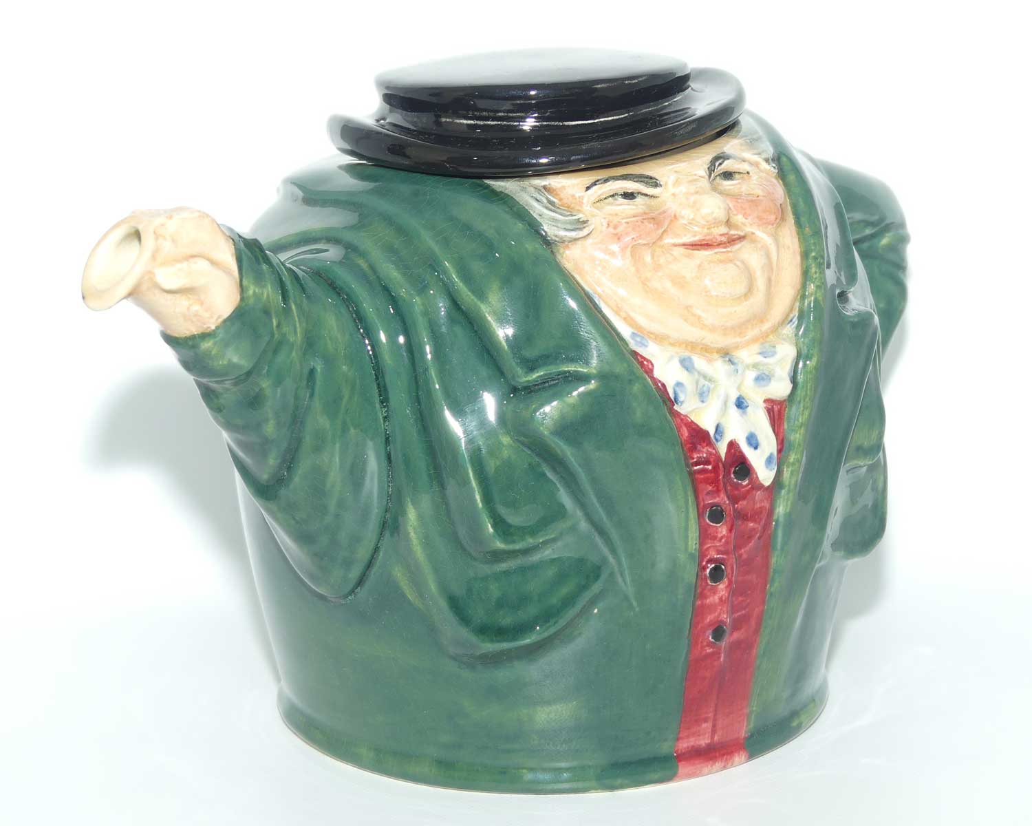 D6016 Royal Doulton Tony Weller character tea pot | character jug derivative