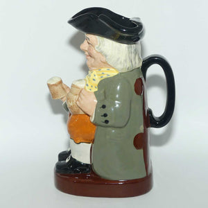 D6031 Royal Doulton large toby jug Happy John | later stamp