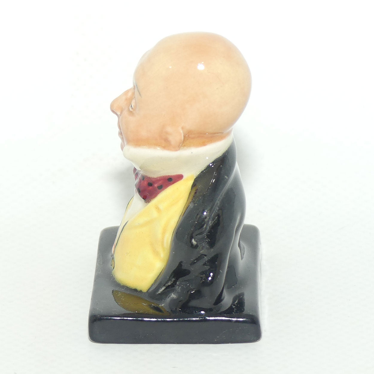 D6050 Royal Doulton Dickens character miniature bust Mr Micawber | Character and Toby Jug interest