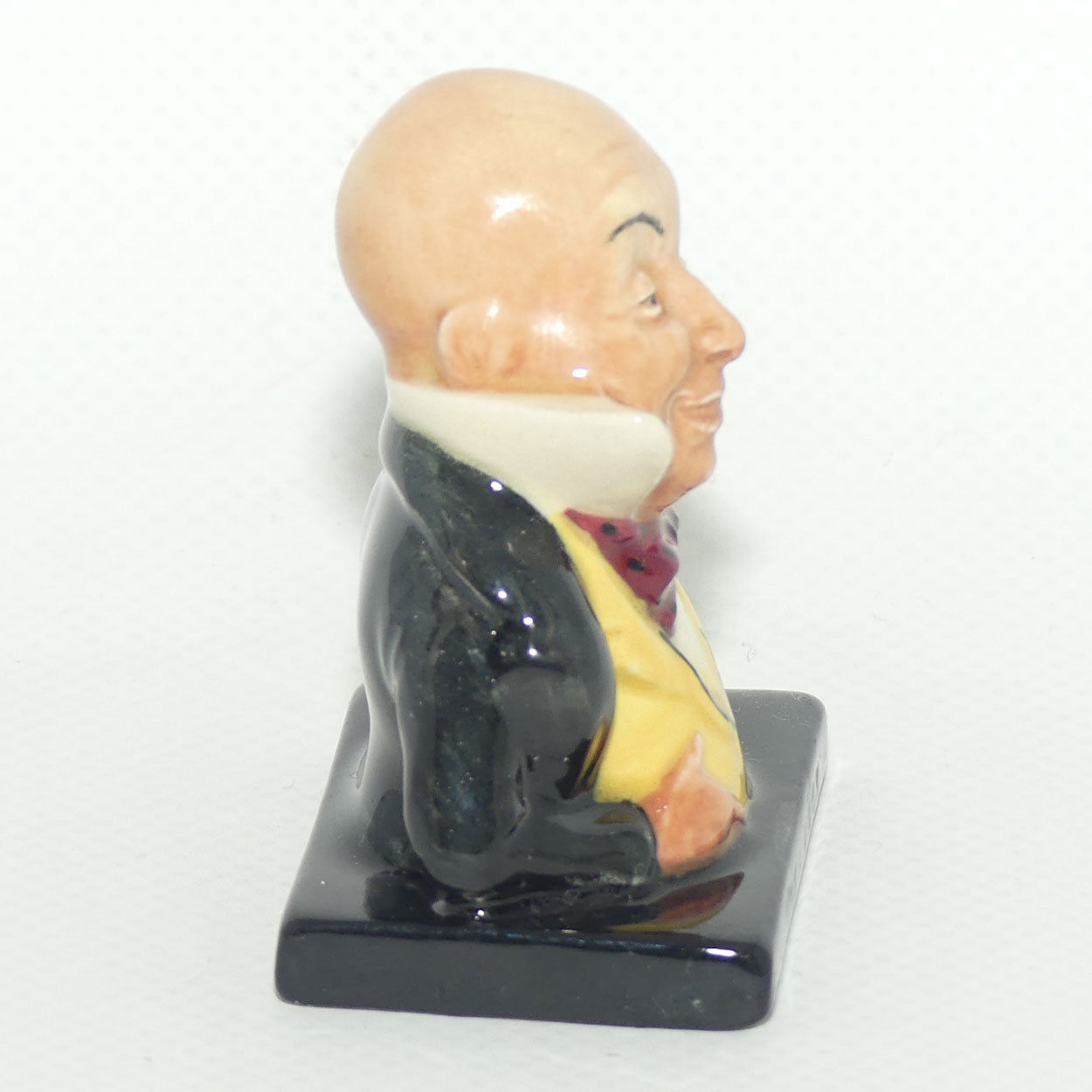 D6050 Royal Doulton Dickens character miniature bust Mr Micawber | Character and Toby Jug interest