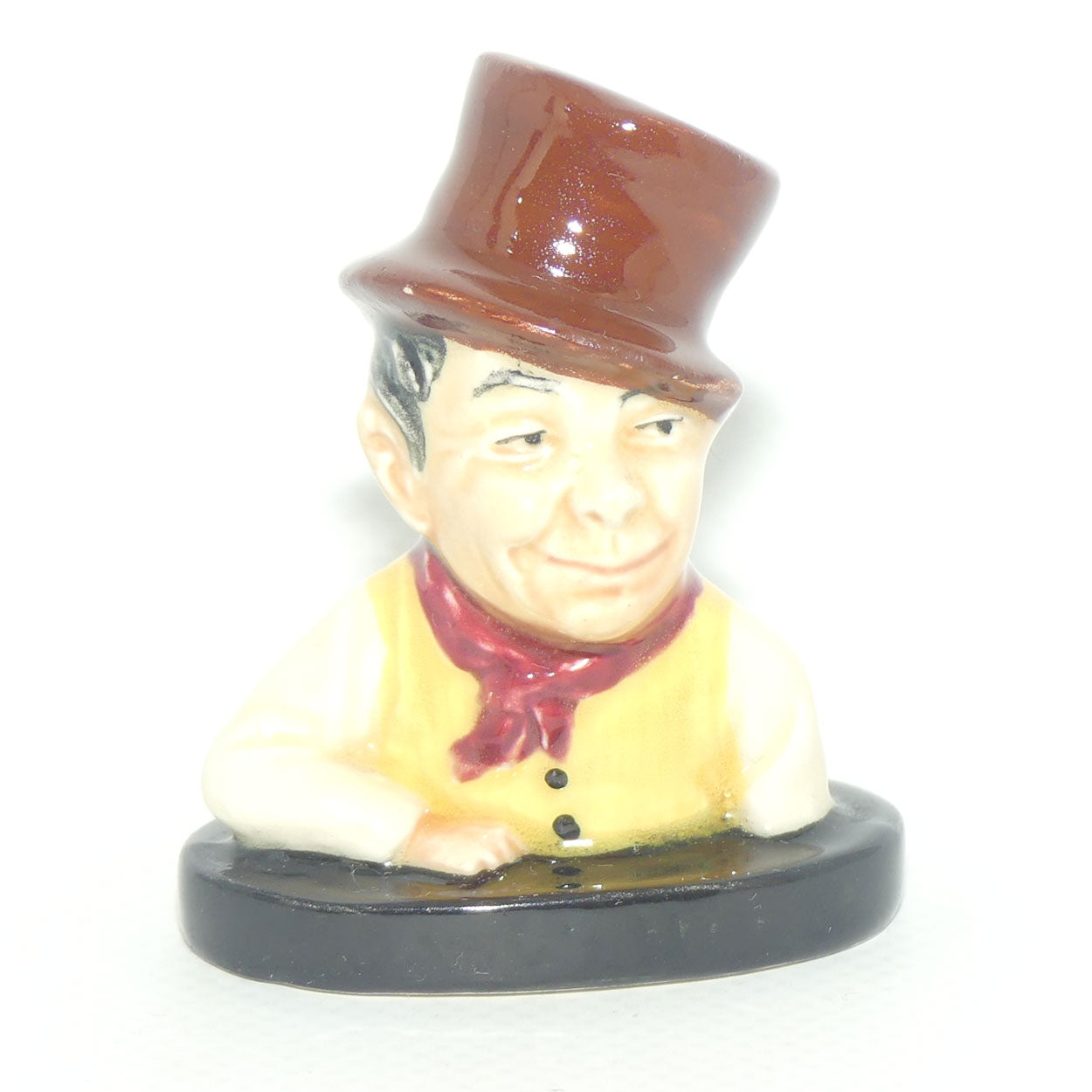 D6052 Royal Doulton Dickens character miniature bust Sam Weller | Character and Toby Jug interest