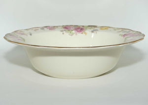 Royal Doulton English Rose rimmed fruit bowl D6071 | 24cm diam | #1