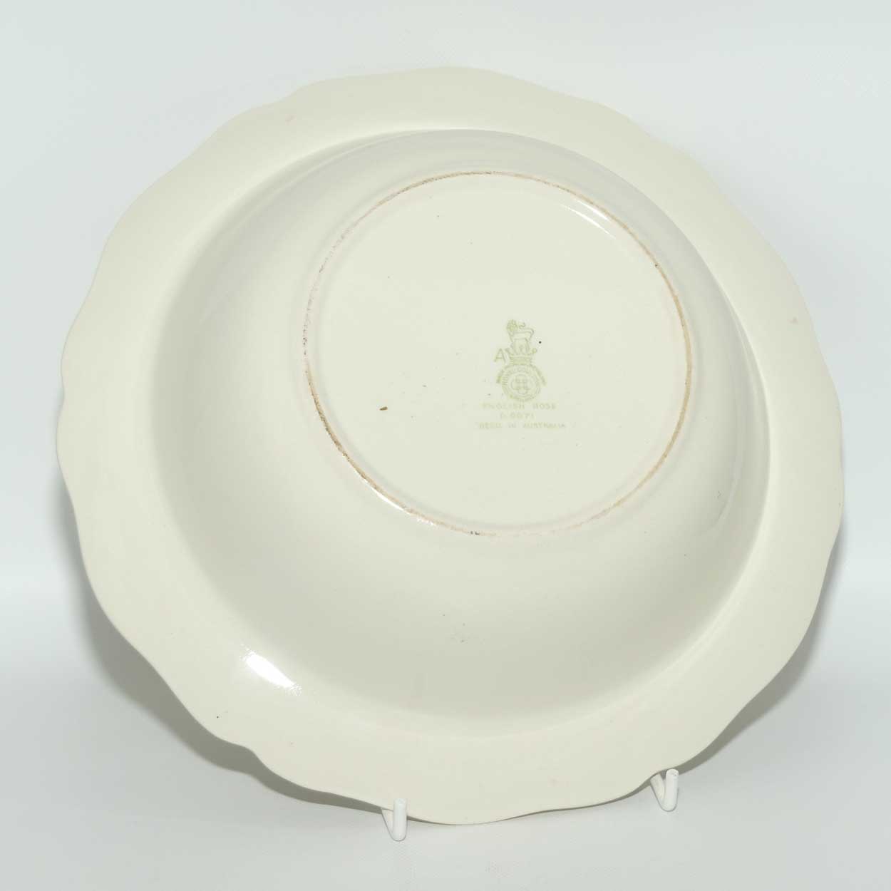 Royal Doulton English Rose rimmed fruit bowl D6071 | 24cm diam | #1