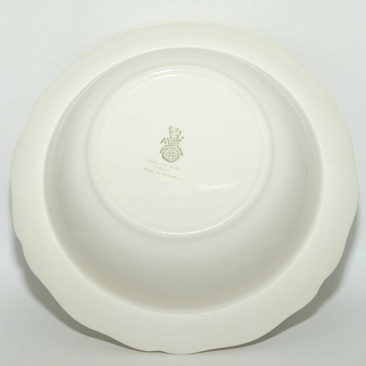 Royal Doulton English Rose rimmed fruit bowl D6071 | 24cm diam | #2