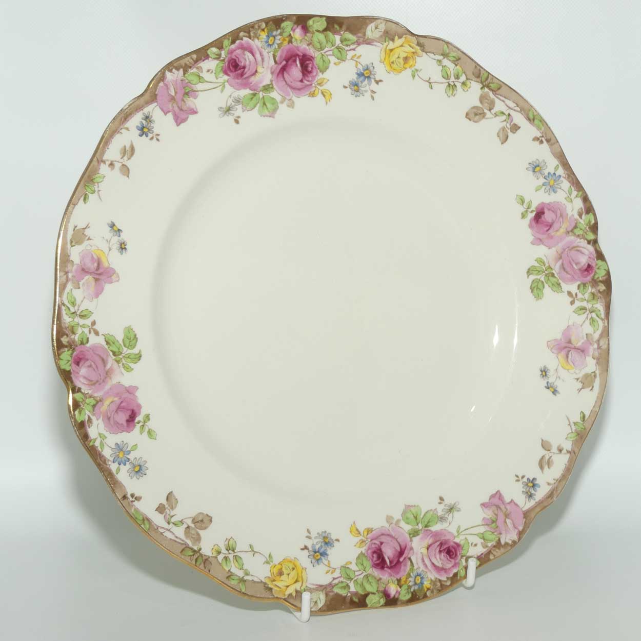 Royal Doulton English Rose dinner plate D6071 | 26cm diameter