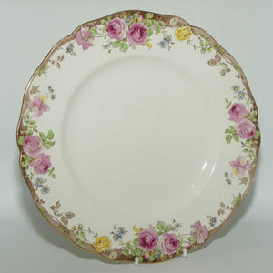 Royal Doulton English Rose dinner plate D6071 | 26cm diameter