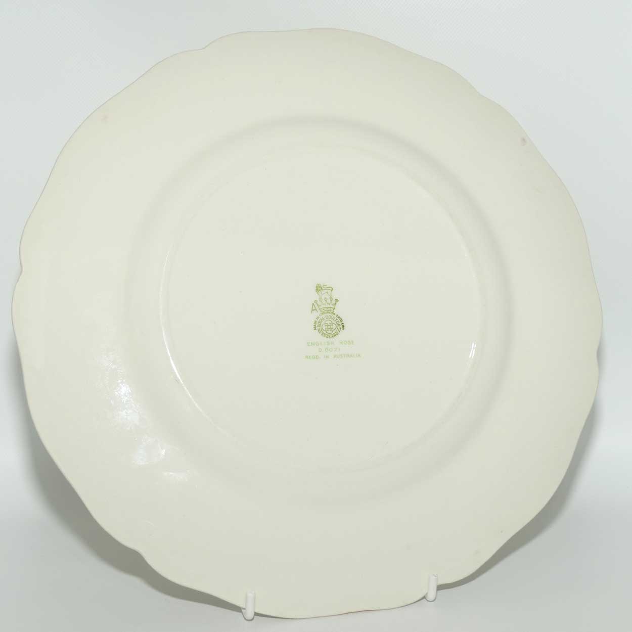 Royal Doulton English Rose dinner plate D6071 | 26cm diameter