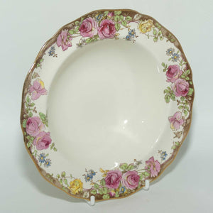 Royal Doulton English Rose rimmed soup bowl D6071 | 16cm diam