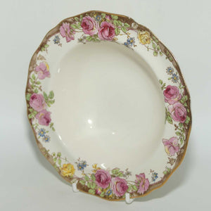 Royal Doulton English Rose rimmed soup bowl D6071 | 16cm diam