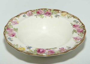 Royal Doulton English Rose rimmed soup bowl D6071 | 16cm diam