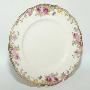 Royal Doulton English Rose set of 6 salad or entree plates D6071 | 21.5cm diameter