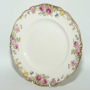 Royal Doulton English Rose set of 6 salad or entree plates D6071 | 21.5cm diameter