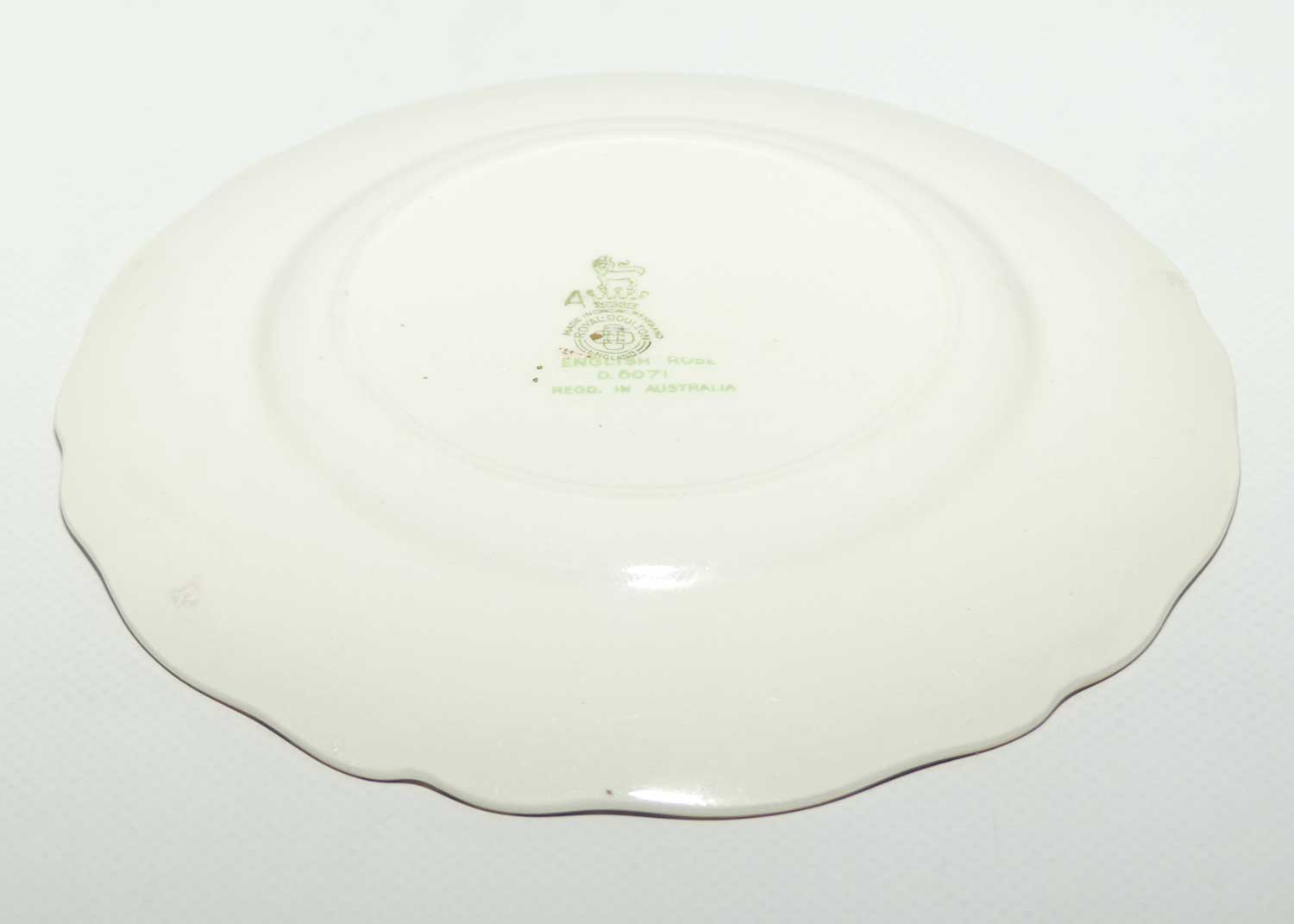 Royal Doulton English Rose plate D6071 | 16.5cm diameter