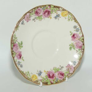 Royal Doulton English Rose tea saucer D6071