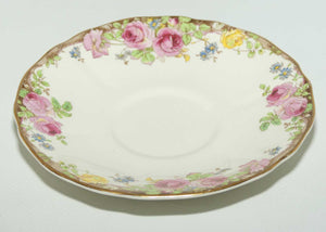 Royal Doulton English Rose tea saucer D6071