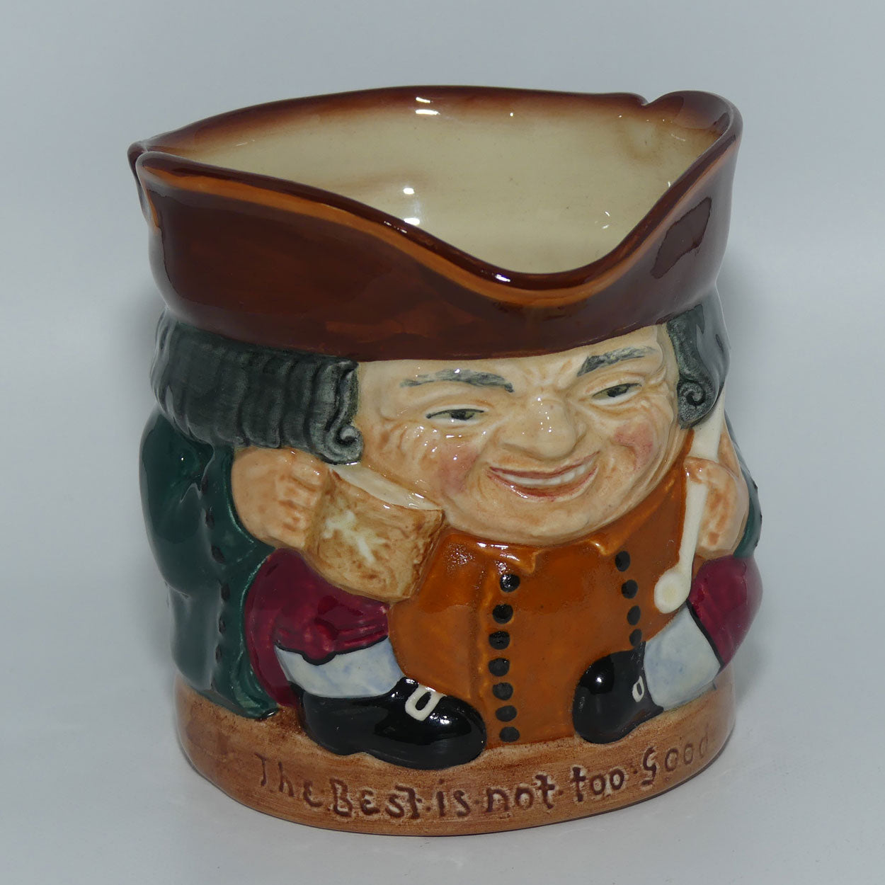 D6107 Royal Doulton small toby jug The Best is Not too Good