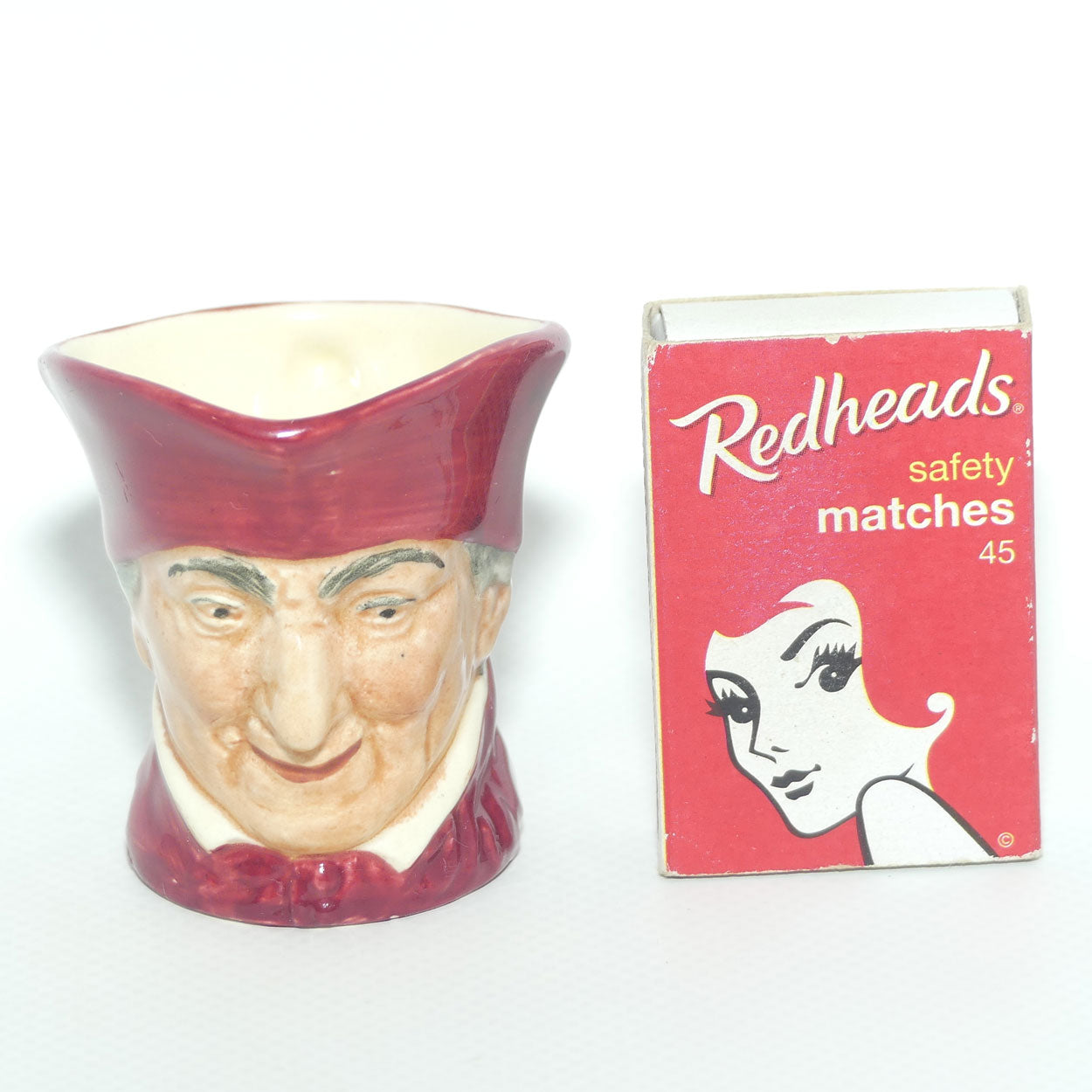 D6129 Royal Doulton mini character jug The Cardinal