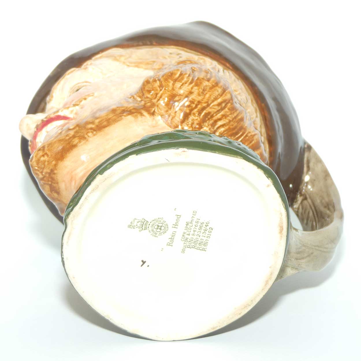 D6205 Royal Doulton large character jug Robin Hood | #2