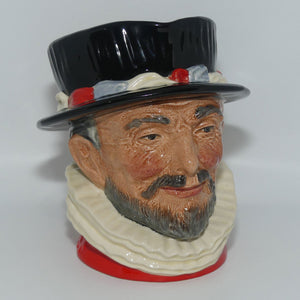 D6206 Royal Doulton large character jug Beefeater | ER handle | Scarlett