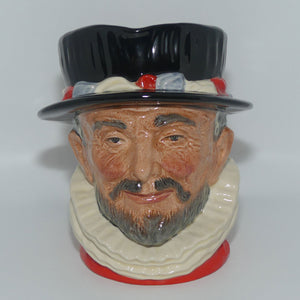 D6206 Royal Doulton large character jug Beefeater | ER handle | Scarlett