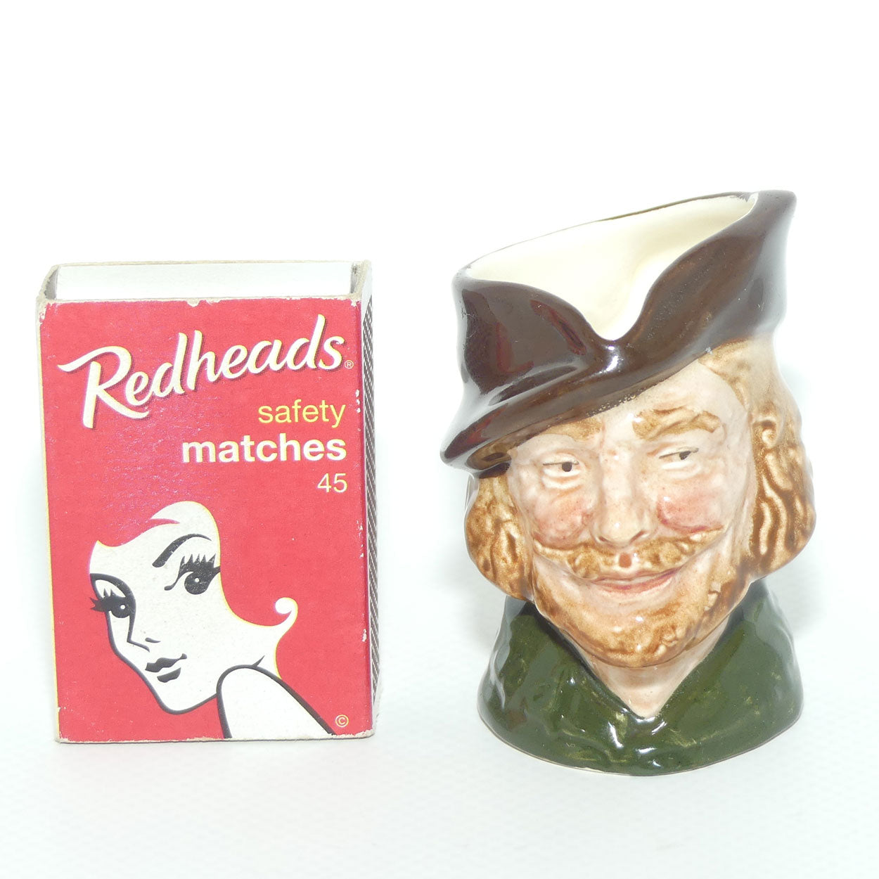 D6252 Royal Doulton miniature character jug Robin Hood | #3