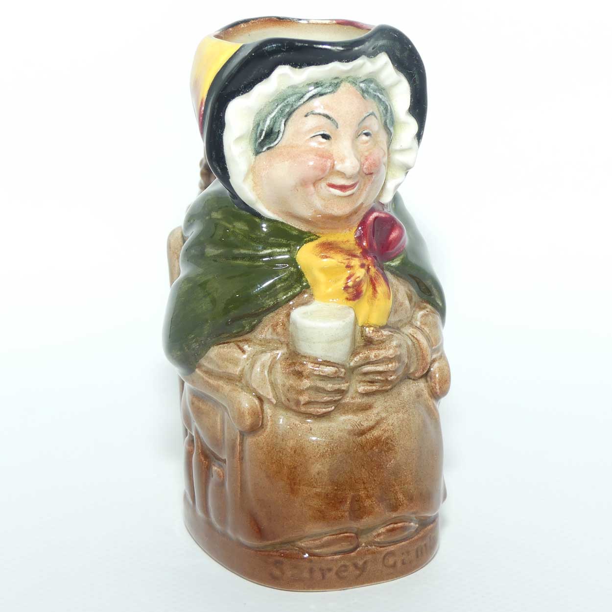 D6263 Royal Doulton toby jug Sairey Gamp | Dickens series | #1