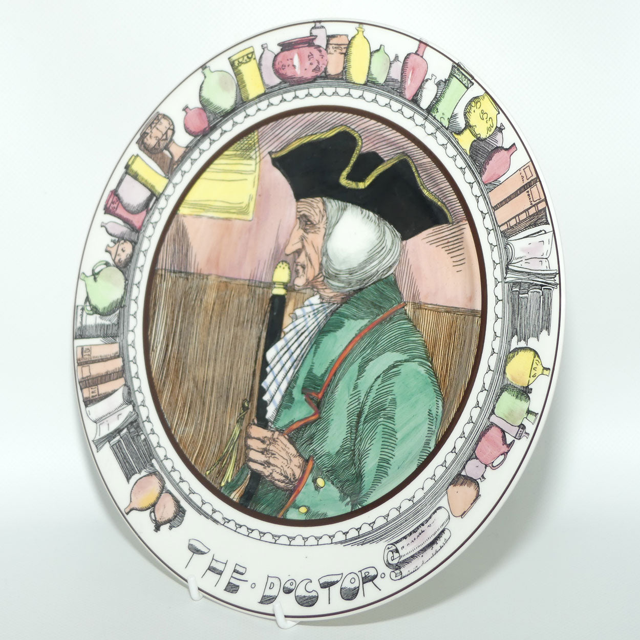 Royal Doulton Professionals series The Doctor rack plate D6281