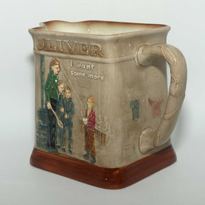 Royal Doulton Dickens G Low Relief Oliver Twist jug | Oliver Asks for More  D6285