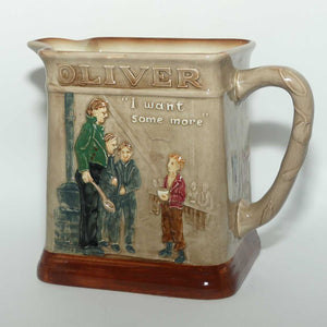 Royal Doulton Dickens G Low Relief Oliver Twist jug | Oliver Asks for More  D6285