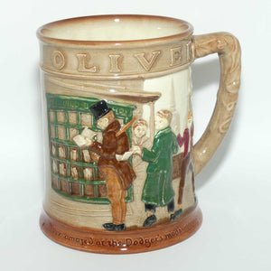 Royal Doulton Dickens G Low Relief Oliver Twist tankard | D6286