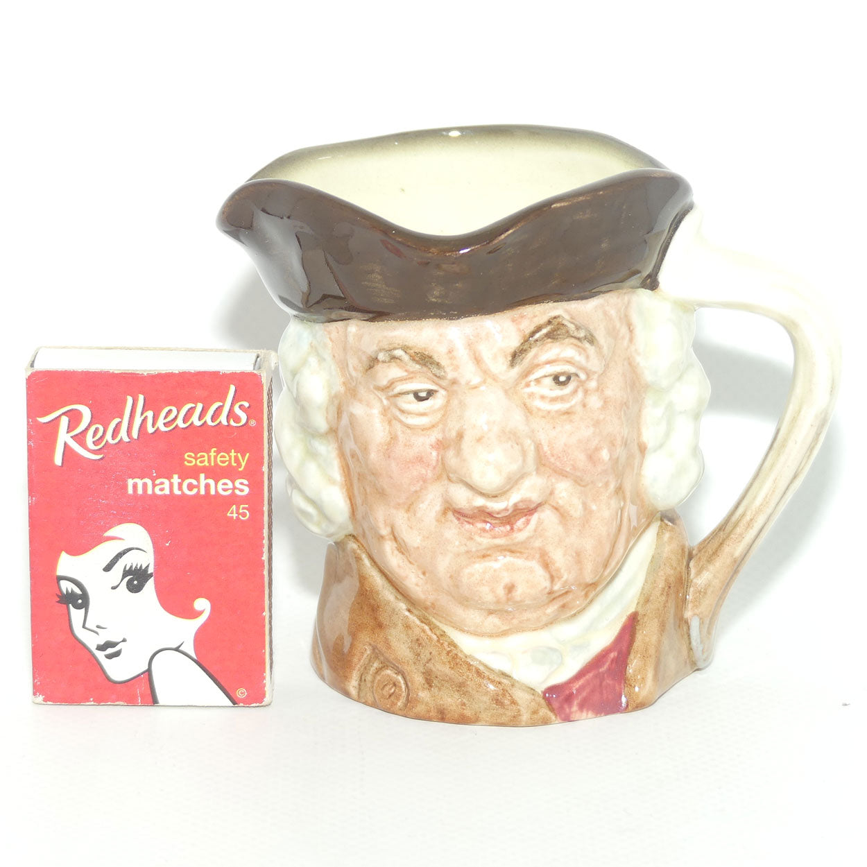 D6296 Royal Doulton small character jug Sam Johnson | A Mark