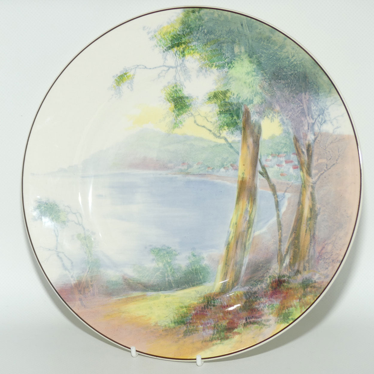 Royal Doulton Australian Scene at Lorne plate D6310 | Round
