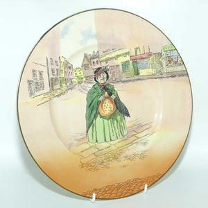 Royal Doulton Dickens Sairey Gamp rack plate D6327