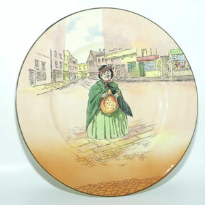 Royal Doulton Dickens Sairey Gamp rack plate D6327